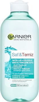 Garnier Skin Naturals Saf & Temiz Micellar Kusursuz Makyaj Temizleme Suyu (400 ml)