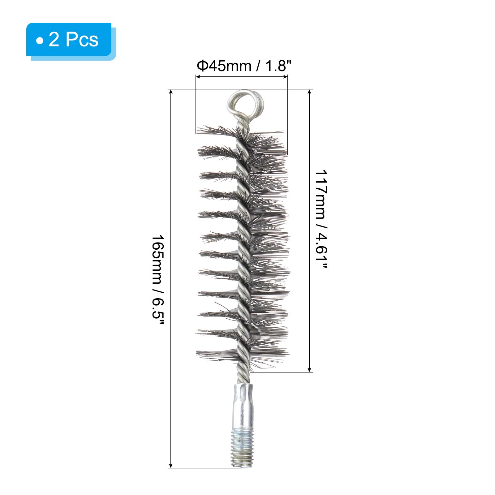 PATIKIL 45mm Dia Bore Brush - Image 2