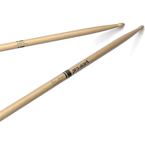 ProMark Elvin Jones JZ Hickory Drumsticks, Wood Tip, One Pair