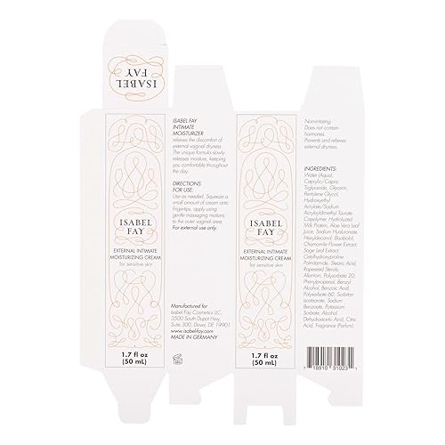 Miniatura 7 de Isabel Fay Hidratante vaginal antipicazón para pieles sensibles. No irritante. Sin hormonas. Previene y alivia la sequedad picazón, pellizcos y