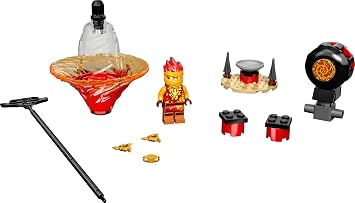 LEGO NINJAGO Kais Spinjitzu Ninja Training 70688 Spinning Toy Building Kit with NINJAGO Kai; Gift for Kids Aged 6+ (32 Pieces)