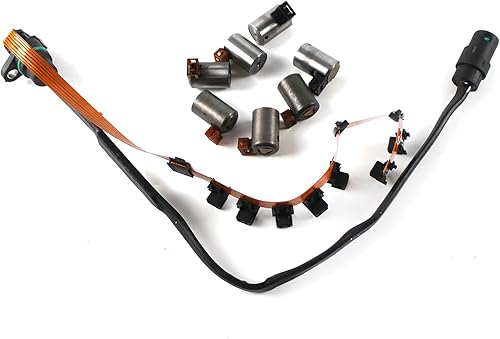 yeedaky Kit de solenoide maestro de transmisión, cambio de arnés de cinta para Audi VW 01M O1M 1995-UP con solenoide de cambio OEM y solenoide EPC