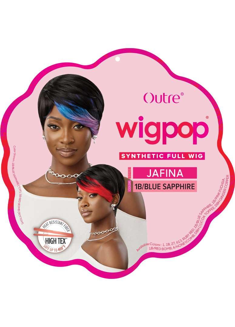 Outre Wigpop - Jafina (1B/BLUE SAPPHIRE)