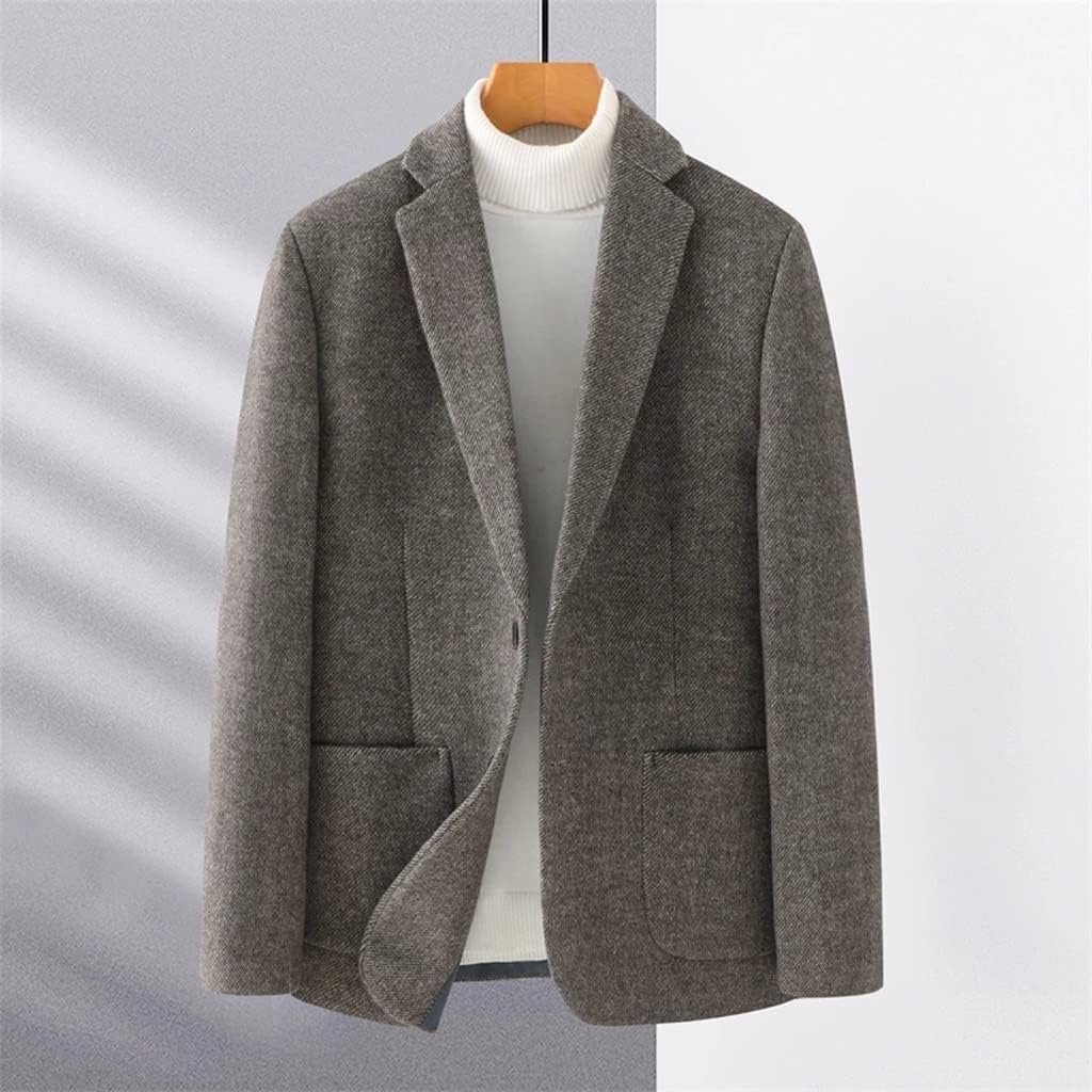Autumn and Winter Men's Suit Jacket Business Casual Single-breasted