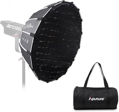 Miniatura 3 de Aputure Amaran 100d S con Light Dome Mini II Softbox y kit de soporte de luz de 9.2 ft, 100W 5600K luz diurna LED soporte de luz de video control