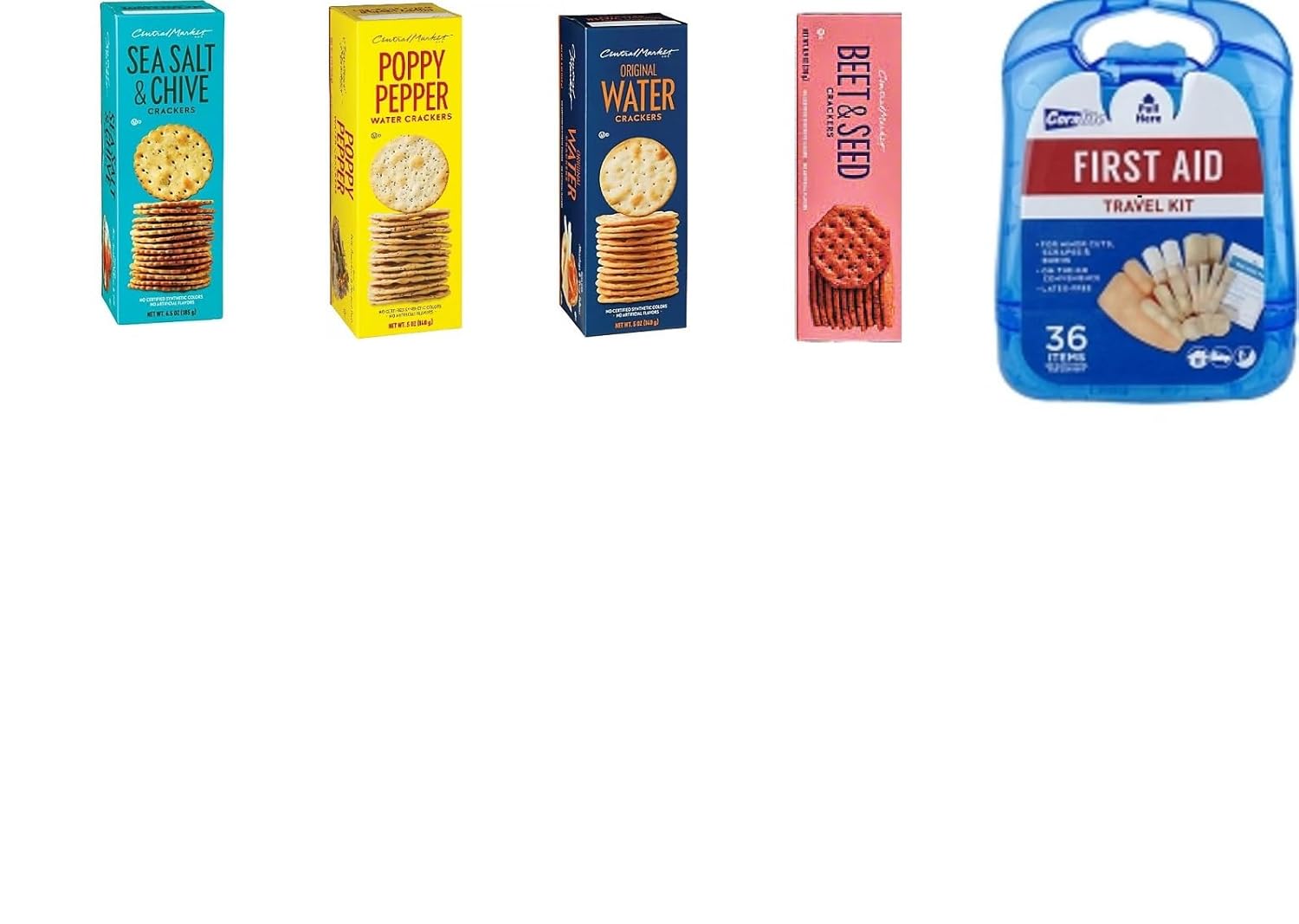 Galletas HEB Central Market Variedad 4 Pack 6 oz C/U