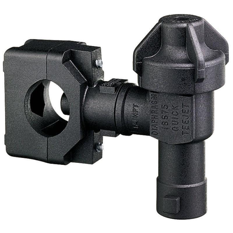 TeeJet QJ22187-3/4-NYB Quick Split Eyelet Right Angle Valve