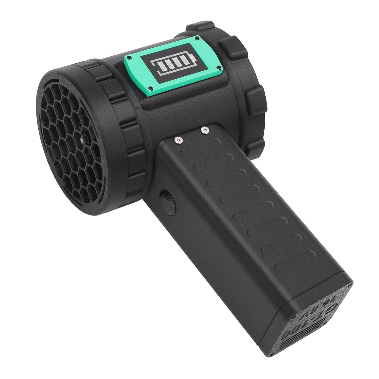 Soplador Turbo Secador de Velocidad Ajustable con Potente Empuje para Limpieza de Talleres y Equipos Disipación de Calor Acero Inoxidable PETG 3.54x3.94x7.68in