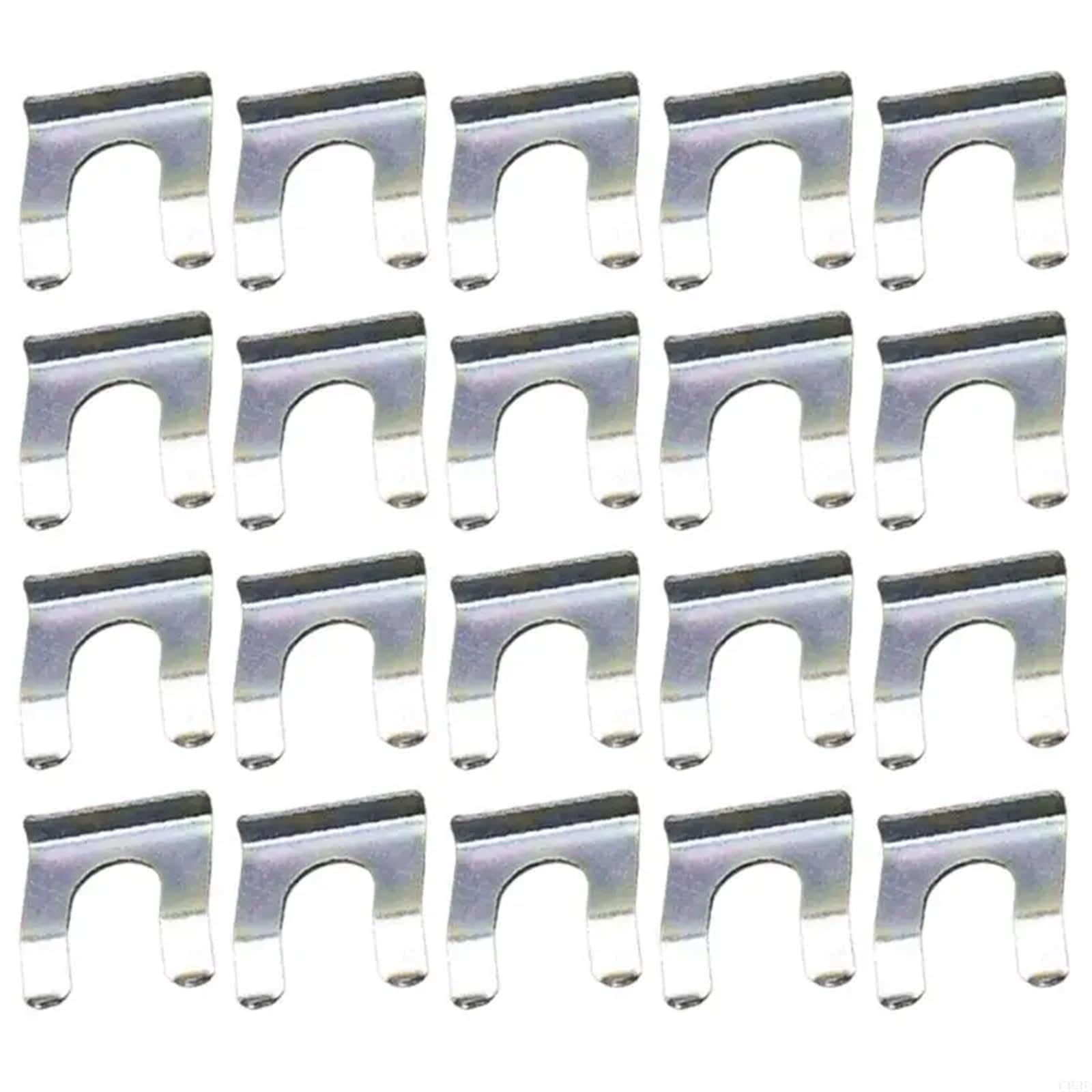Brake Line Clips 40pcs Brake Hose Retainers Metal Clips Set for Stable Automotive Use(S)