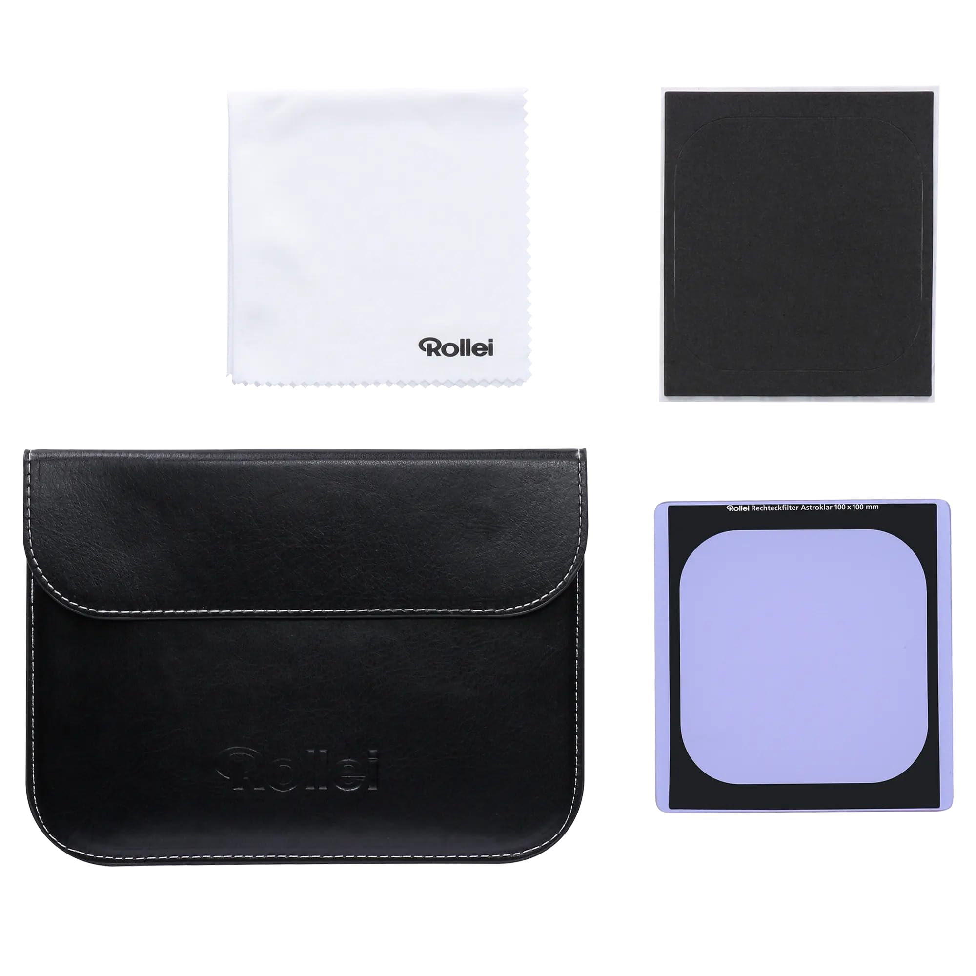 Rollei Astroklar Nachtlicht Light Pollution Filter I 100mm Rechteckfilter I Stadtlicht-Filter geeignet für Nachtaufnahmen, Astro-Fotografie der Milchstraße