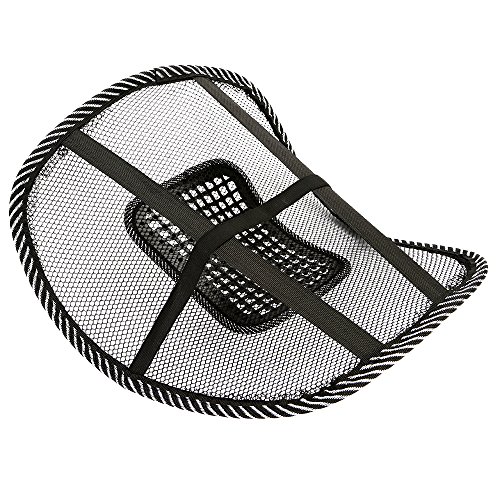 TKOOFN netstoel, rugkussen, lendenkussen, lendensteun, rugkussen, lendensteun, kussensteun voor kantoor, auto, thuis