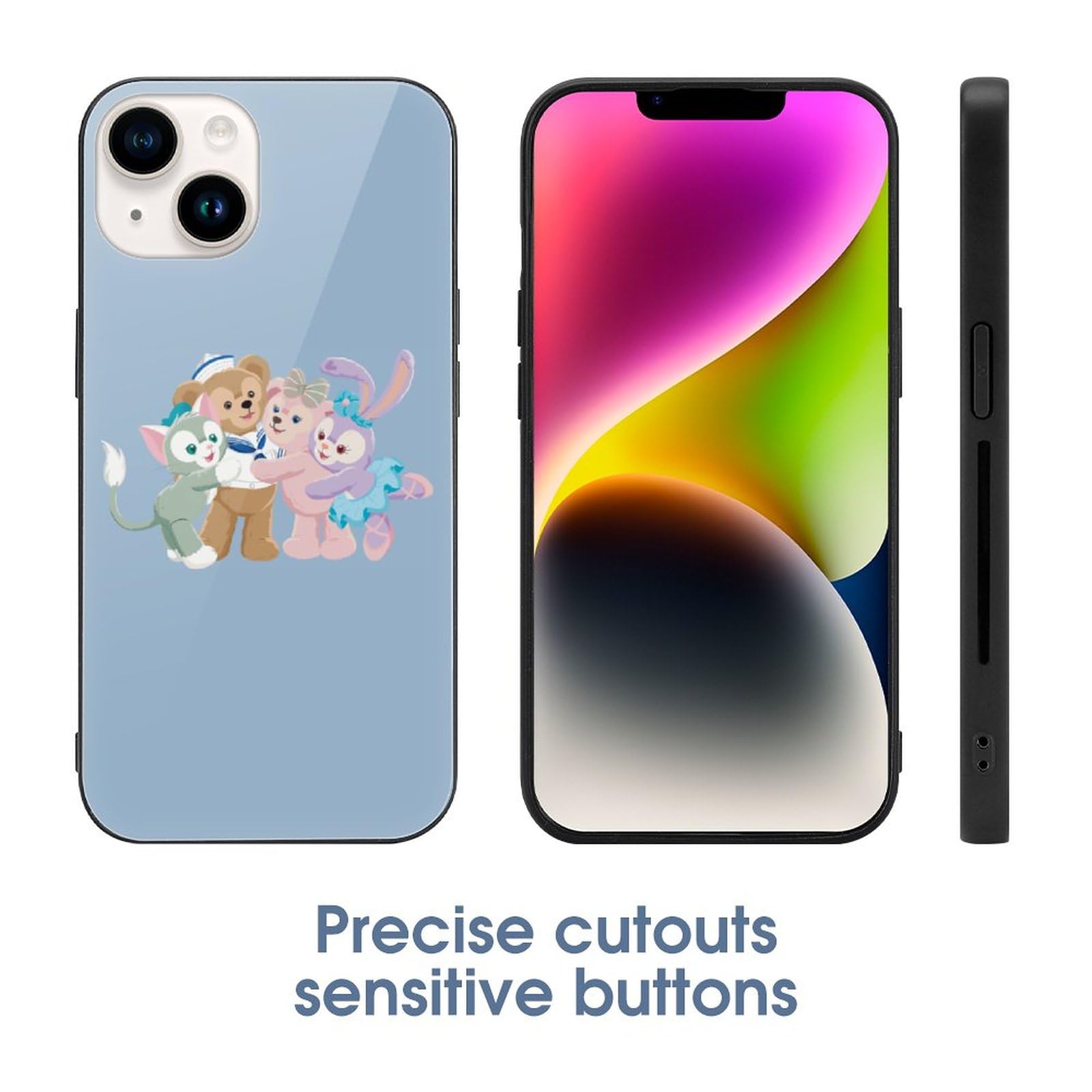 ダッフィー スマホケース バレンタイン Amazon.co.jp: GREDINO iPhone15 用 ケース ダッフィー