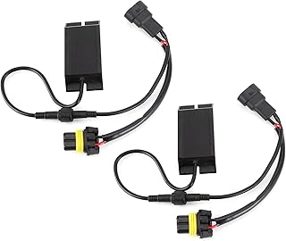 Qqmora Descodificador de erro de aviso de carro descodificador de erro de plástico de alta potência super decodificador de calor operacional baixo CC 12 V