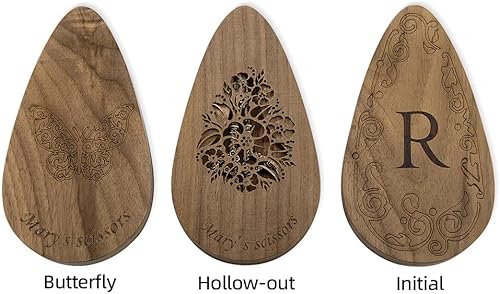 Miniatura 2 de Tijeras personalizadas del bordado del arte del estilo europeo europeo y de la cigüeña con el caso de madera