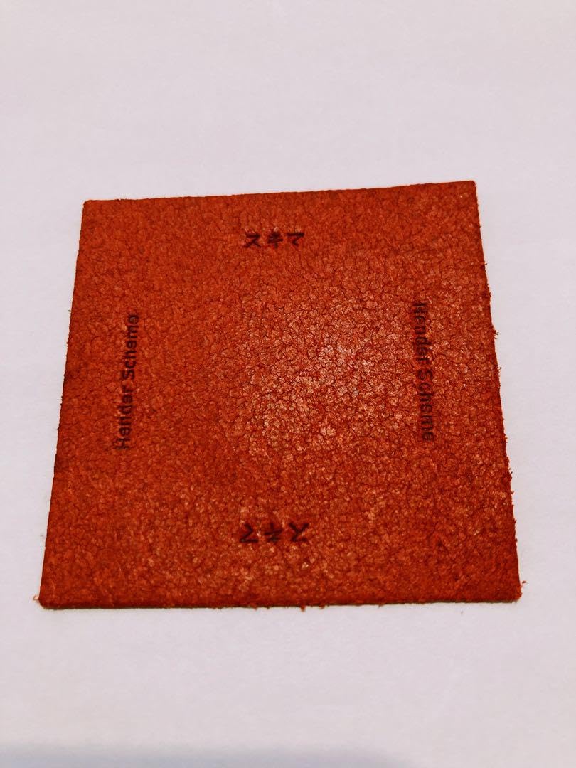 エンダースキーマのスウェードシールと皮のシール Amazon.co.jp: hender scheme エンダースキーマ レザー