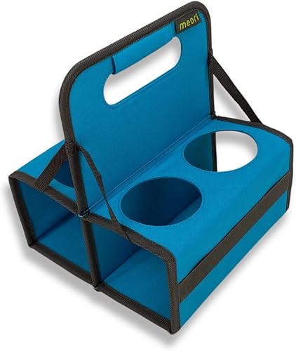 meori Portabebidas reutilizable para 4 tazas, portador de tazas para llevar, plegable, portador de café con asa para vino, cócteles, organizador disponible en Yaxa Peru
