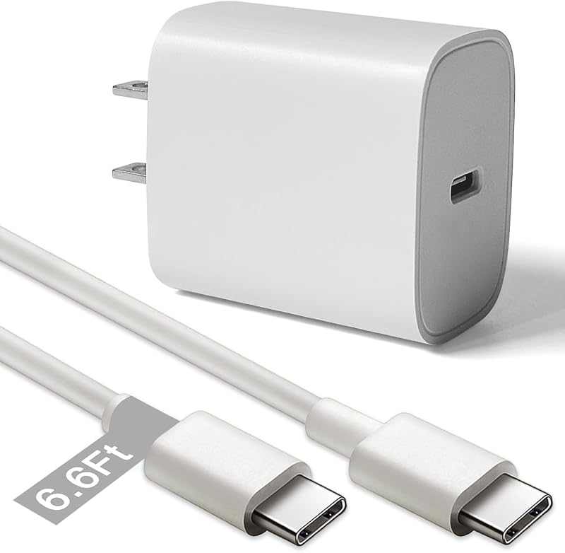 Cargador rápido EGK con cable USB-C de 6.6 pies para Turtlebox Ranger y JBL Charge 4/5/6, Flip 5 6 7, Pulse 4 5, Clip, JRPOP, GO, auriculares inalámbricos, Endurance Peak II
