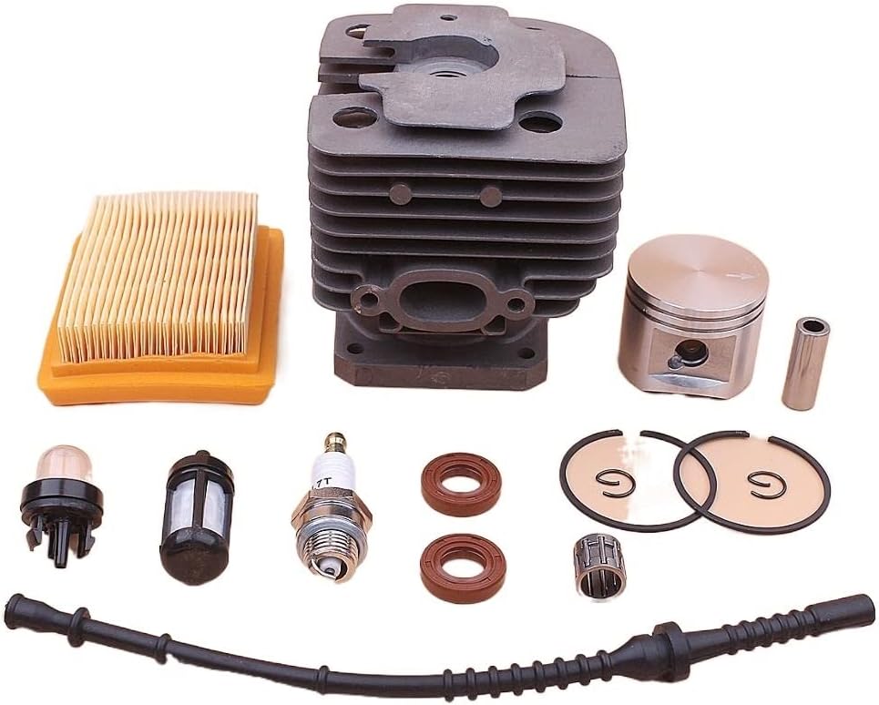 42Mm Cylinder Piston Kit For Stihl FS450 FS 450 Air Fuel Filter Line
