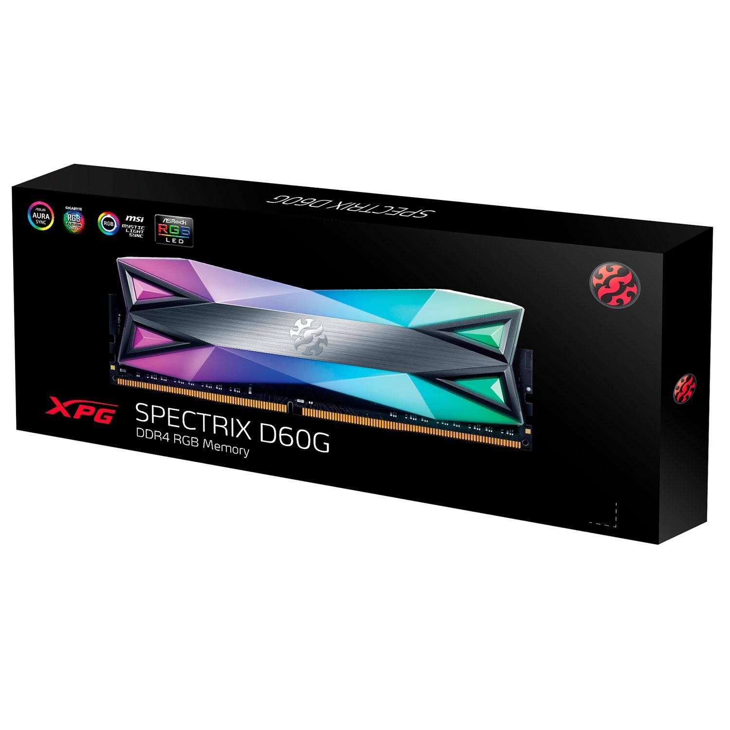 MEMORIA ADATA XPG SPECTRIX D60G RGB 8GB (1X8) DDR4 3000MH | Amazon