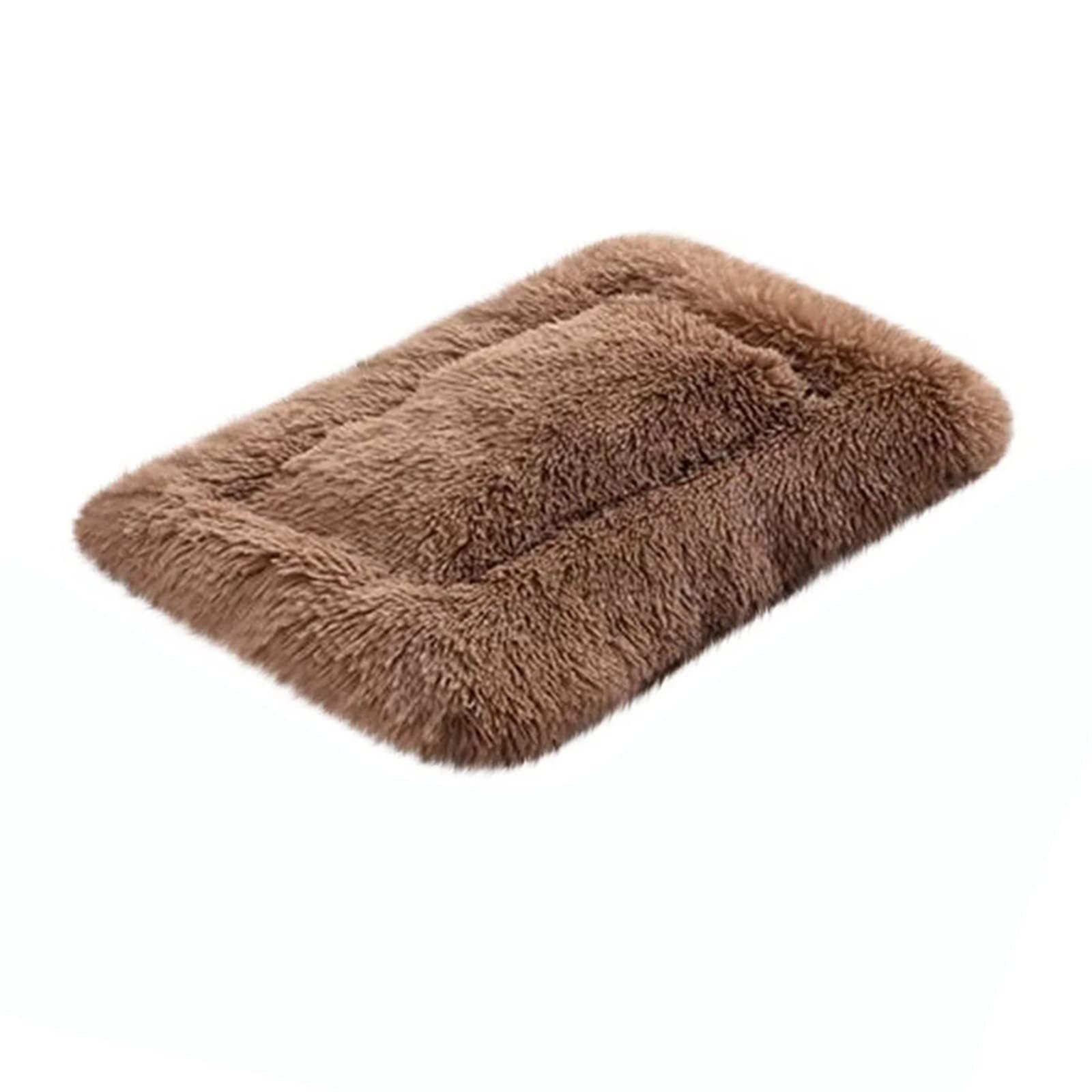 Ultimate All Season Comfort Washable Pet Bed for Small Medium Large Dogs and Cats with Non Slip Base Design (Brown, One Size)