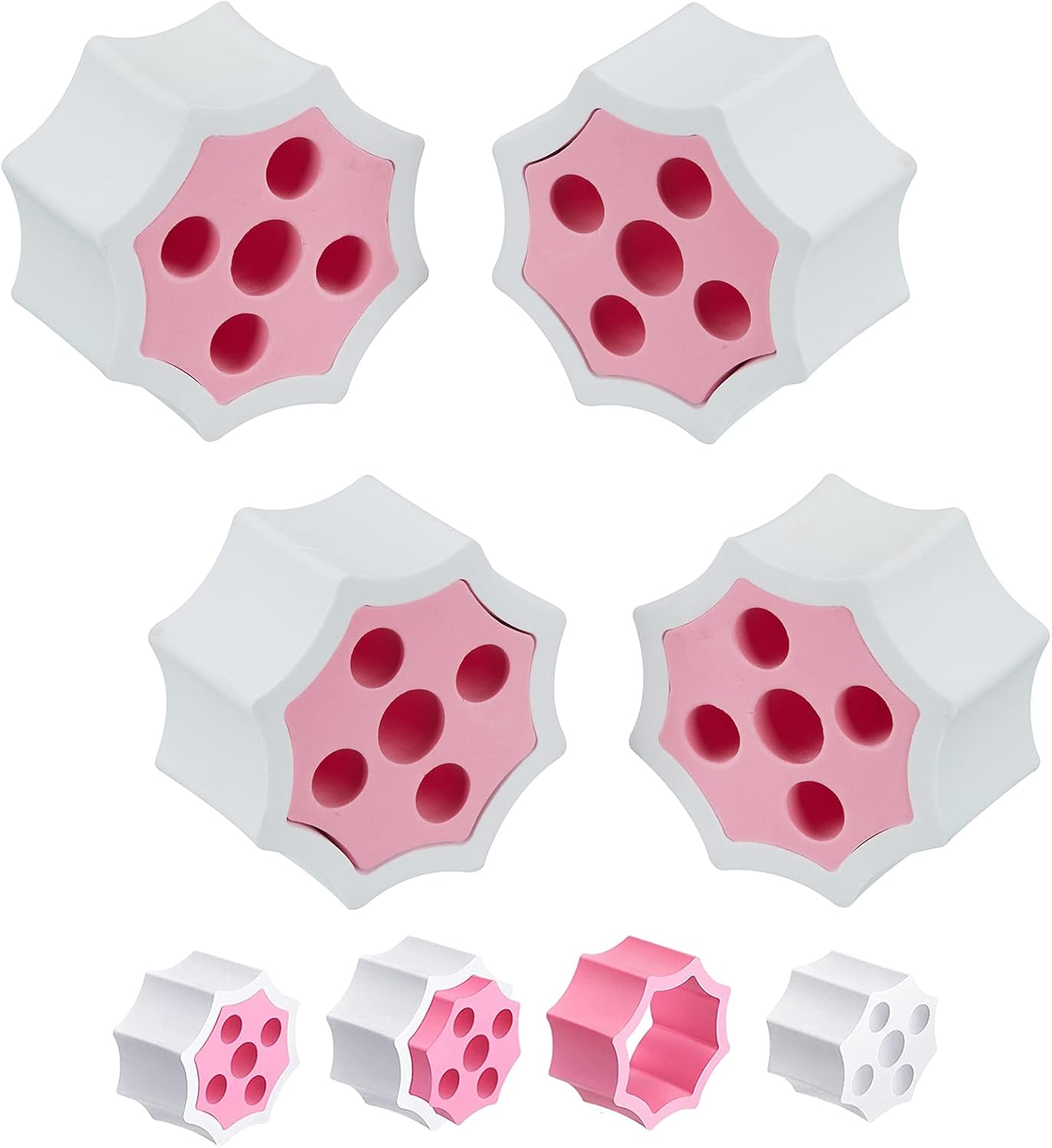 Cup Turner Tumbler Spinner Foam Inserts 4 Pack Flexible