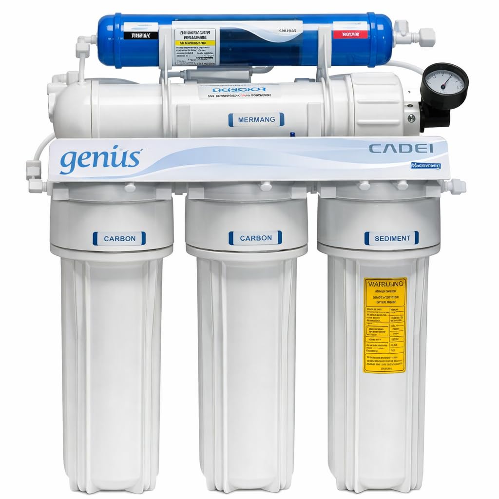 CABEL Genius Pro Ósmosis Inversa Doméstica 5 Etapas 100L/día con Depósito 12L y Membrana 50 GPD