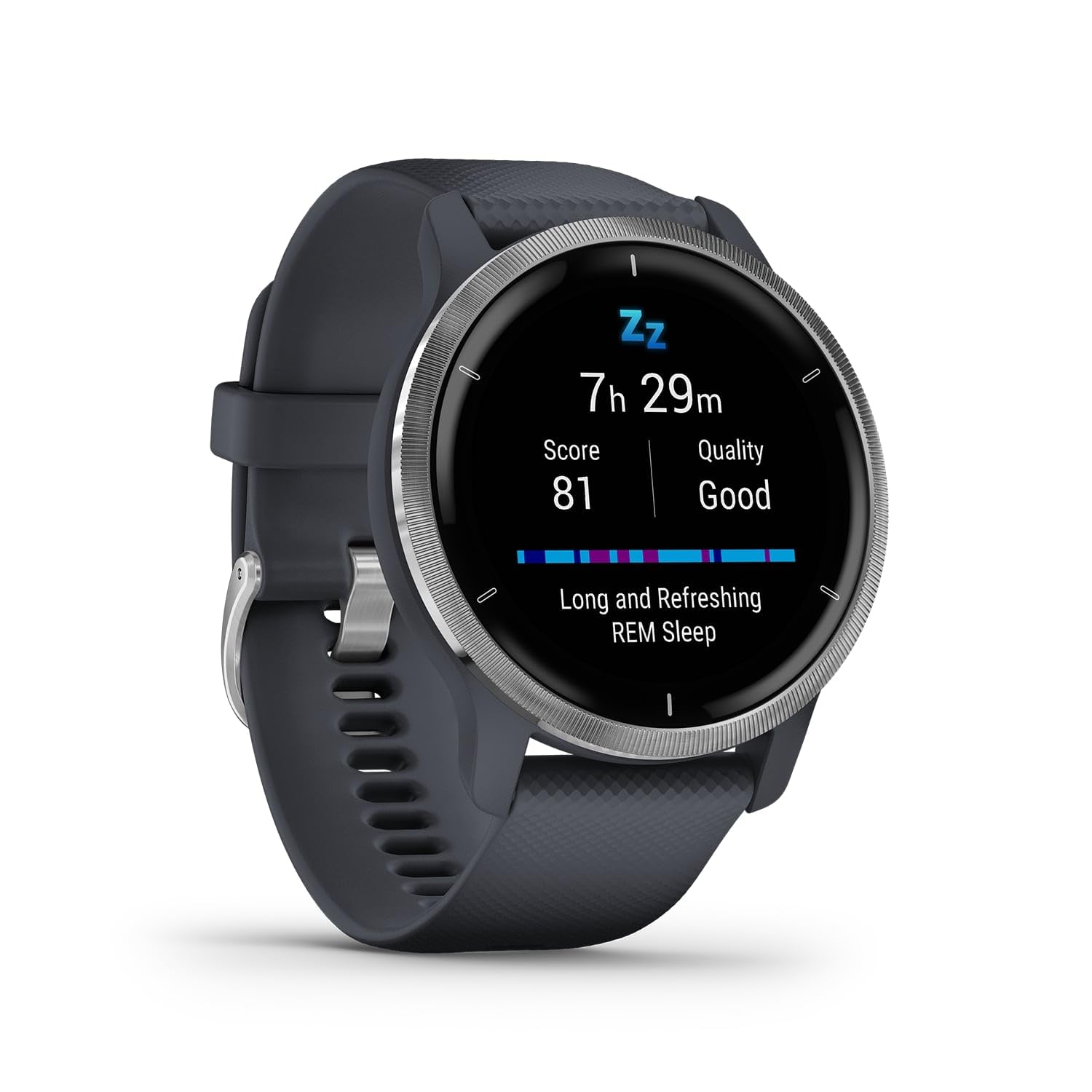 GARMIN Amoled GPS Smartwatch Venu 2 | Health Tracking Smartwatch with More 25 Preloaded Sports Apps | Upto 11 Days of Battery Life