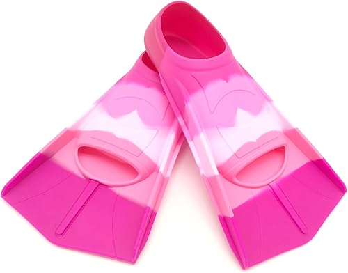 Miniatura 13 de Fadgesy Swimming Training Fins,Comfortable Silicone Flippers for Swimming and Diving,Size Suitable Kids Girls Boys Adult