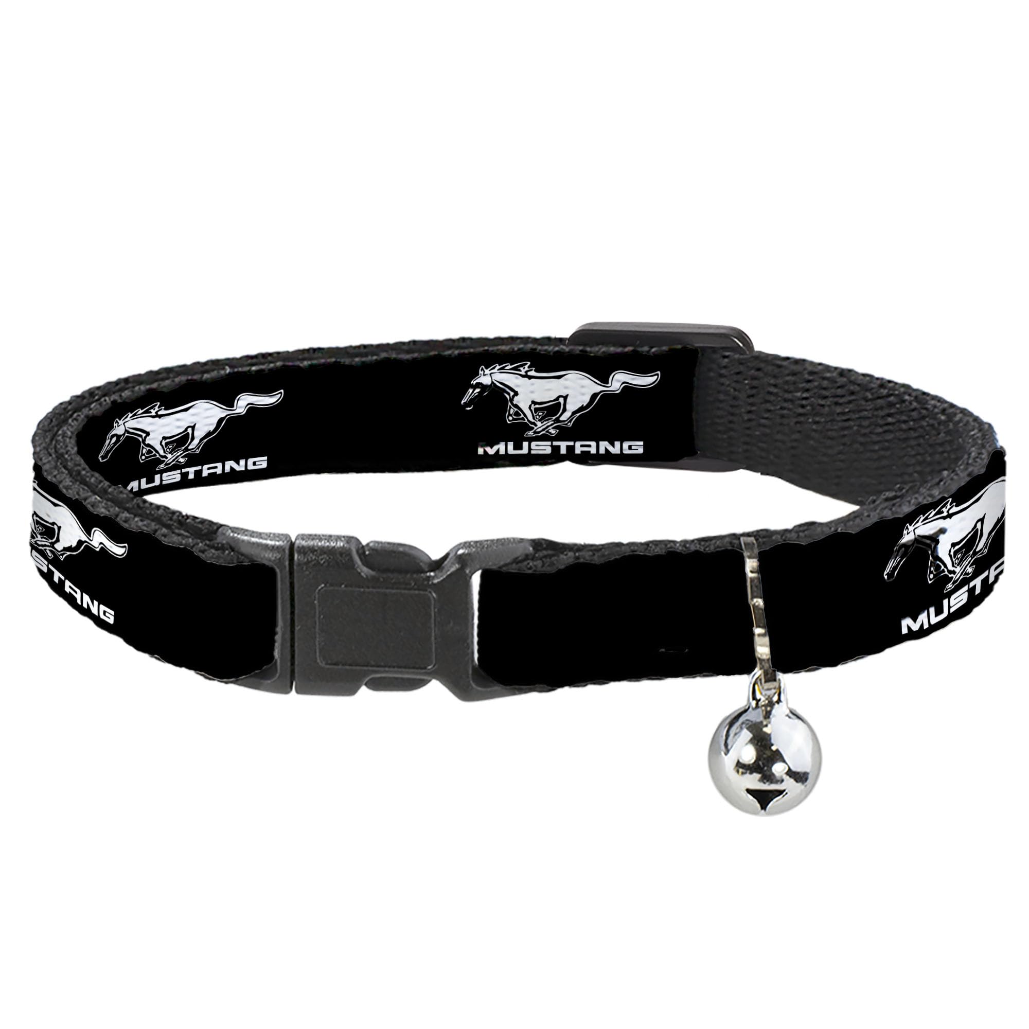 Collar de gato Ford Mustang evita asfixias gracias a su clip breakaway de liberación rápida