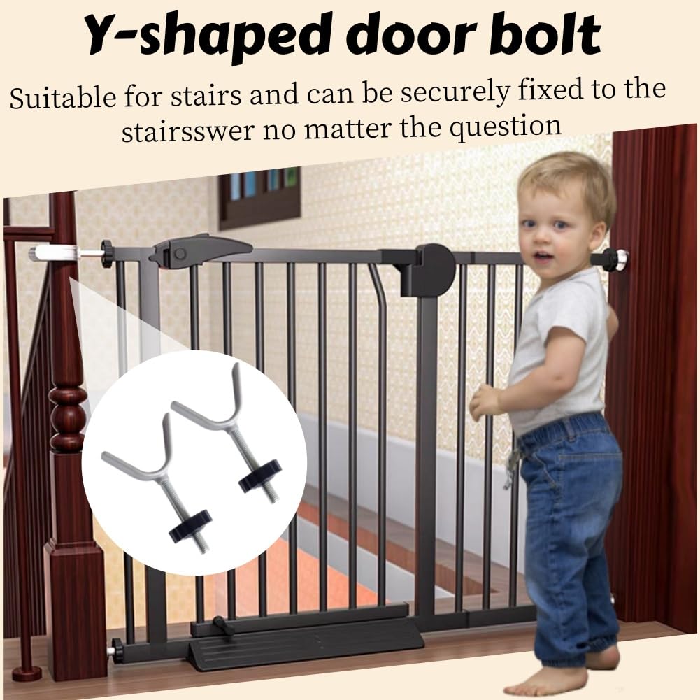 4 Pièces Filetées de Broche Tiges Pression Barriere, pour Barrières D