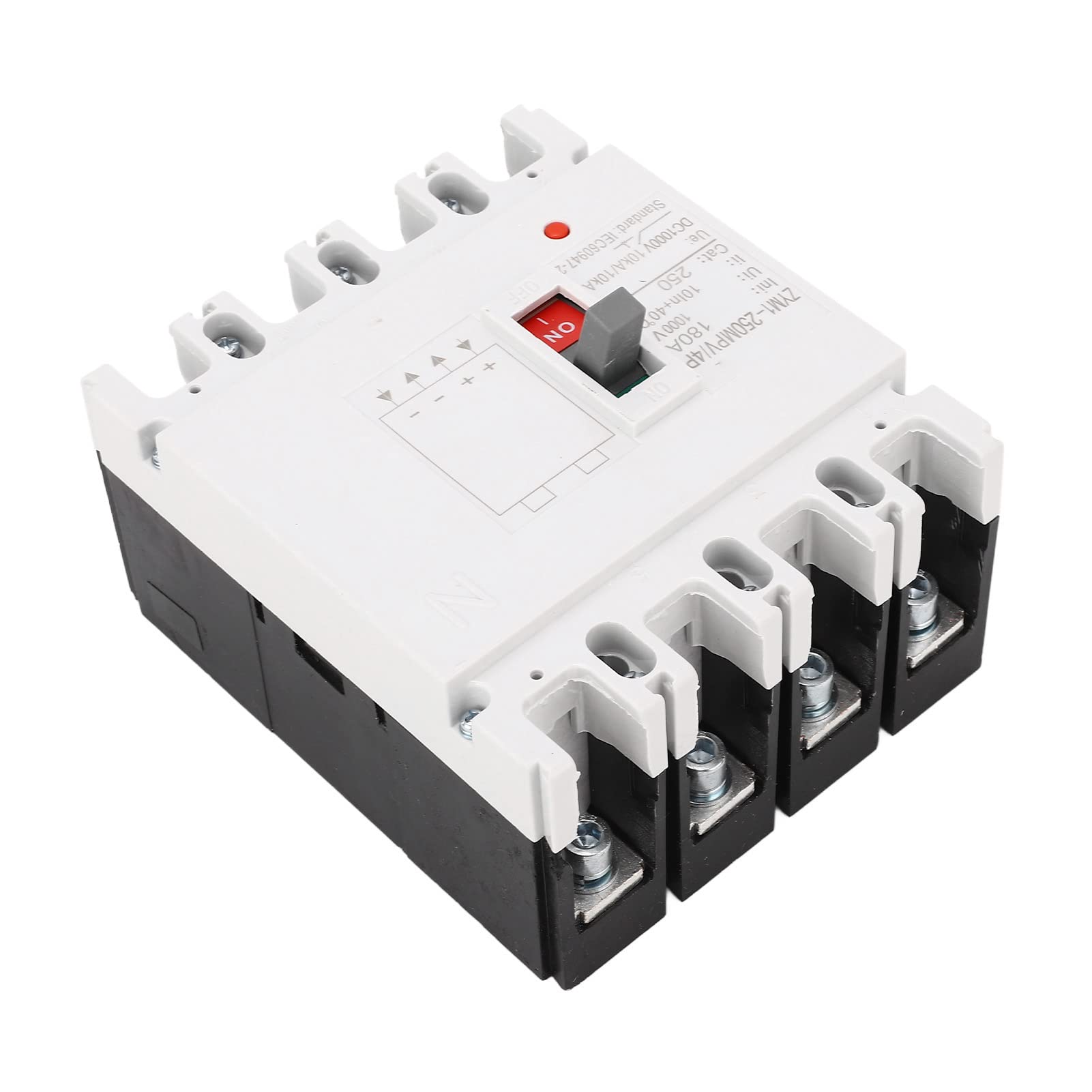 DC Miniaturowy wyłącznik 4P Słoneczny przełącznik przełącznika ochrony akumulatora Przełącznik Ochrona Akumulatora Izolator 1000V 180a dla systemu zasilania słonecznego