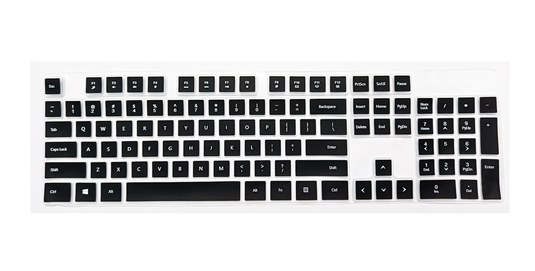 Jesra Dustproof Silicone Keyboard Protector for HP CS10 Wireless Keyboard (Black) (B0CTR23J5G) Amazon Price History, Amazon Price Tracker