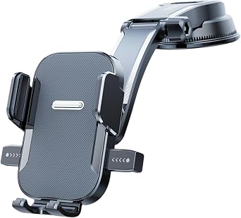 New Waterfall Suction Car Mount Versatile Car Phone Holder for Smartphones, Applicable for Phone Widths 5.8-9CM Streaked Black Universal Waterfall Phone Car Mount