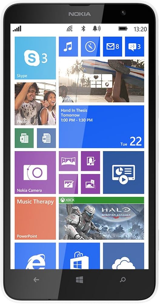 【新品！未使用】Nokia Lumia 1320 Nokia Lumia 1320 8GB Microsoft Windows Red Mobile Smart Phone
