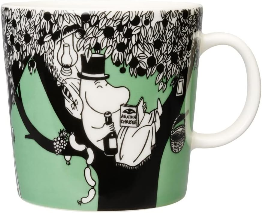 Arabia Moomin Large Mug Green 0.4 L