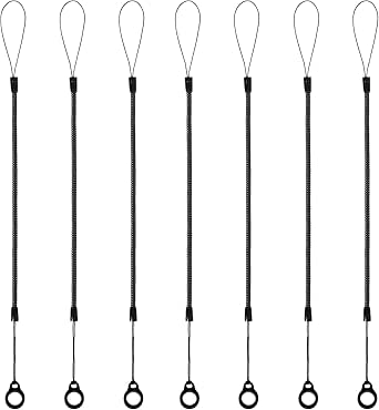 Amazon.com: SynHHergyx 8 Pack Pen Leash Plastic Elastic Lanyards Pens ...