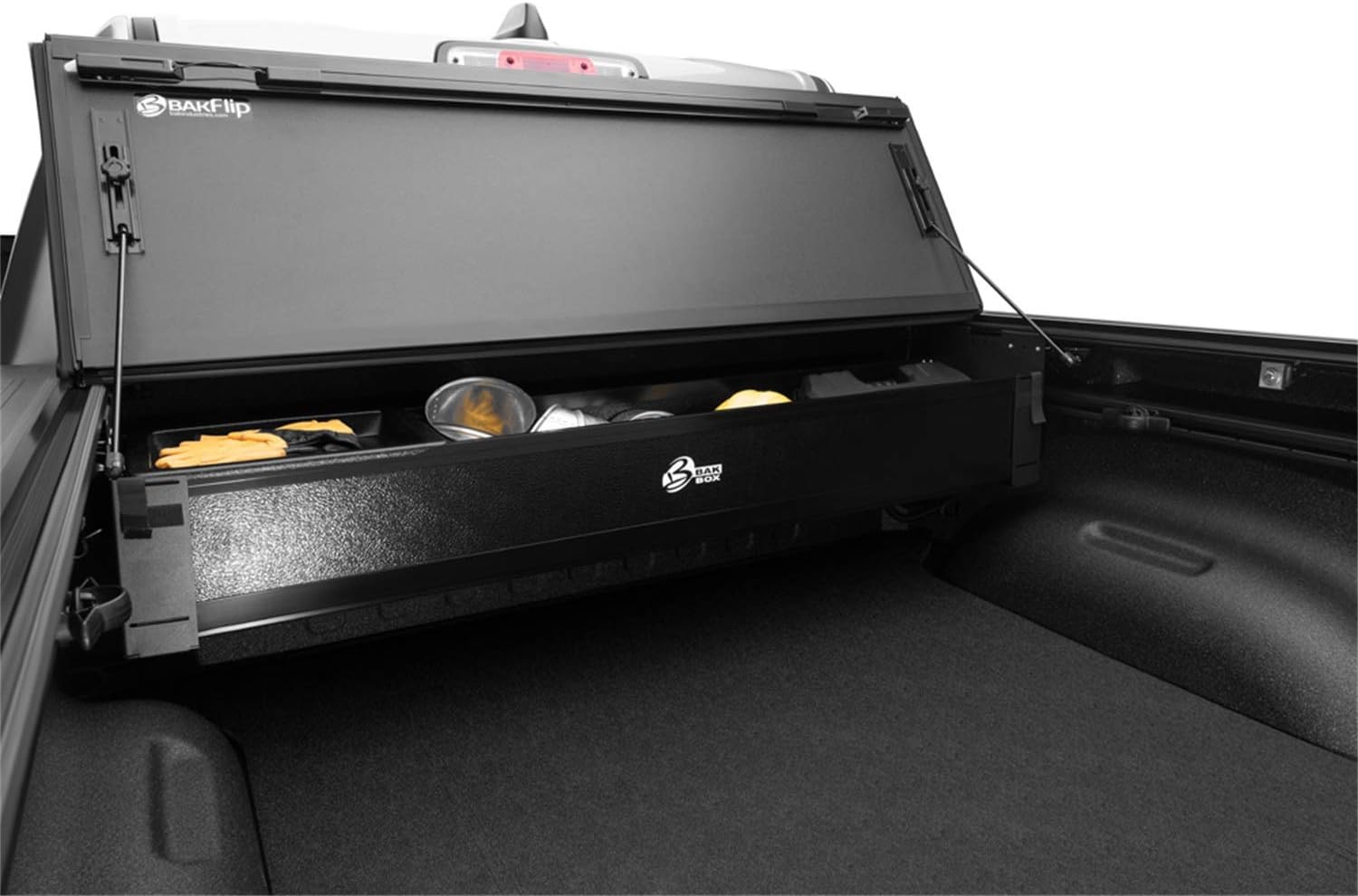 RealTruck BAK BAKBox 2 Fold-Away Utility Box | 92207 | Fits 2009-2024 Dodge Ram (5.7ft Beds)