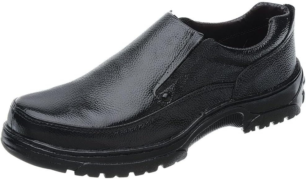Sapato Masculino em Couro Legítimo Ocupacional e Casual Para o Uso Diário – Sem Cadarço