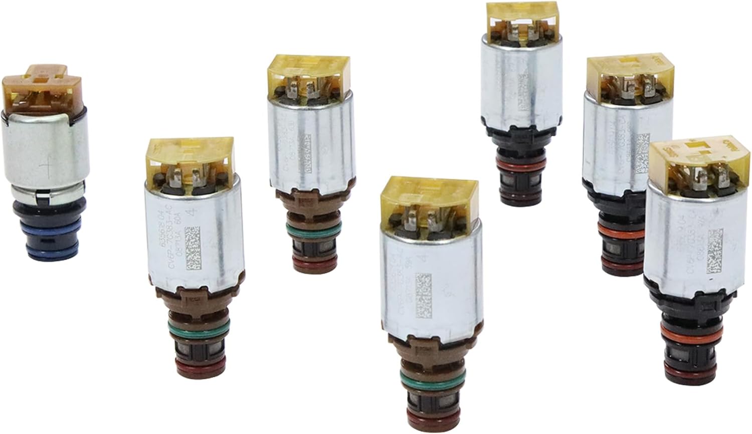 6F35 6F15 Transmission Solenoid Kit Replacement for TSS CCV VFS Valves Compatible with Ford Escape Explorer Mariner 2009-On (7 PCS)