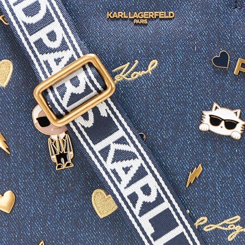 Image of KARL LAGERFELD Women's Maybelle Pins Satchel