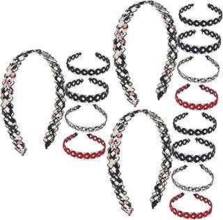 FOMIYES 15 Pcs floral braided headband girls headband turban headband fashion headbands delicate hair band reusable hair hoops wave skinny headband fabric convenient hair band women supply