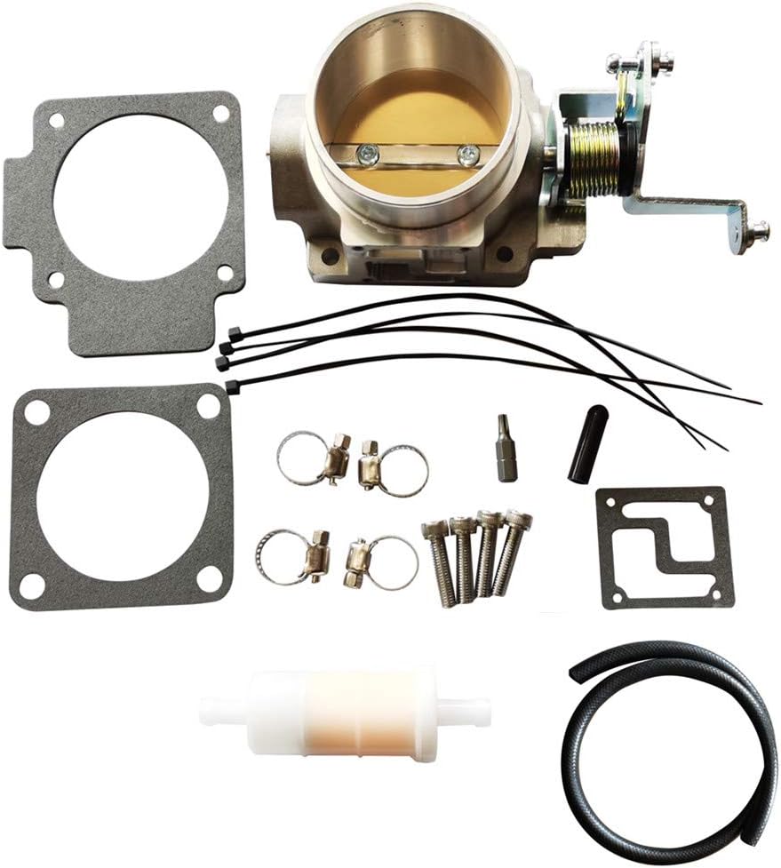 Replace 1724 62mm Throttle Body for 1991-2003 Wrangler Cherokee 4.0L YJ TJ XJ ZJ WJ High Flow Power