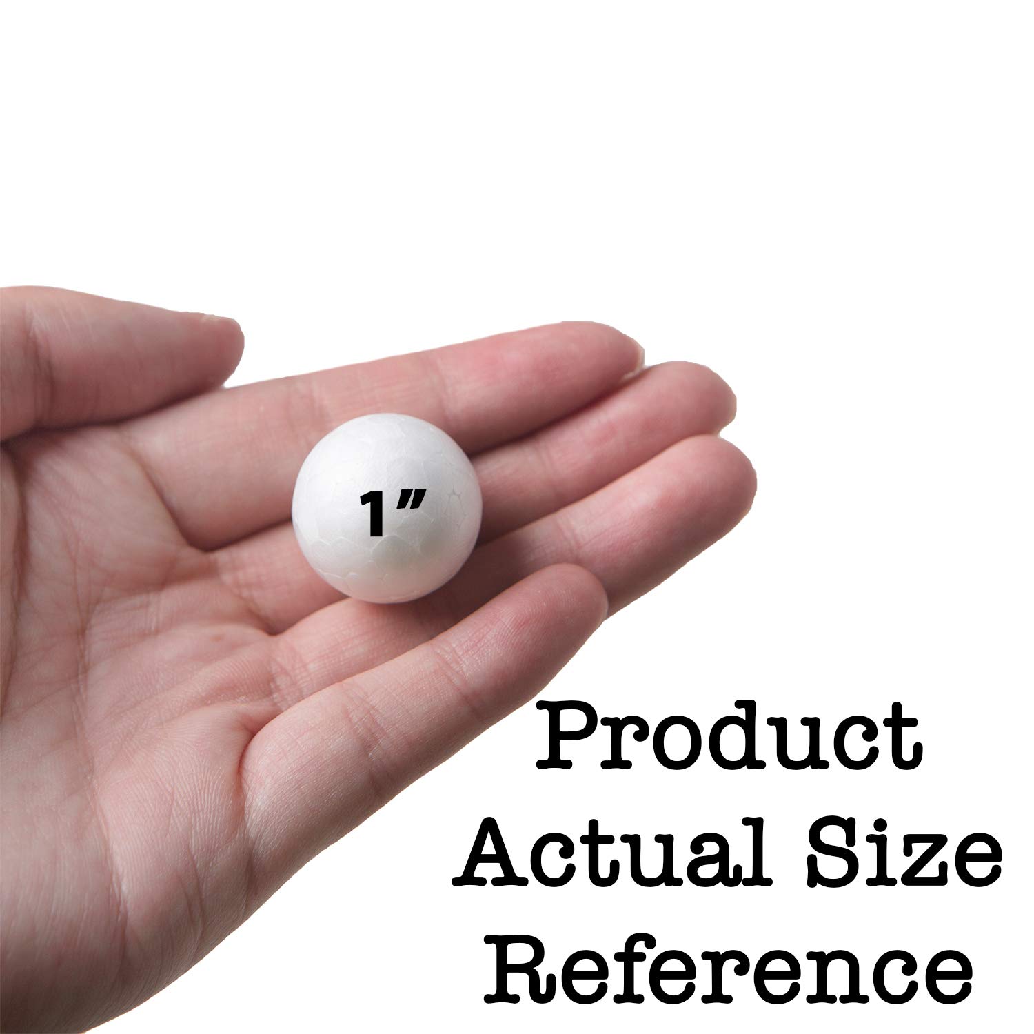Buy 100 Pack Styrofoam Balls (40 piece 2'' inch, 60 piece 1'' inch) Foam Balls Foam Craft