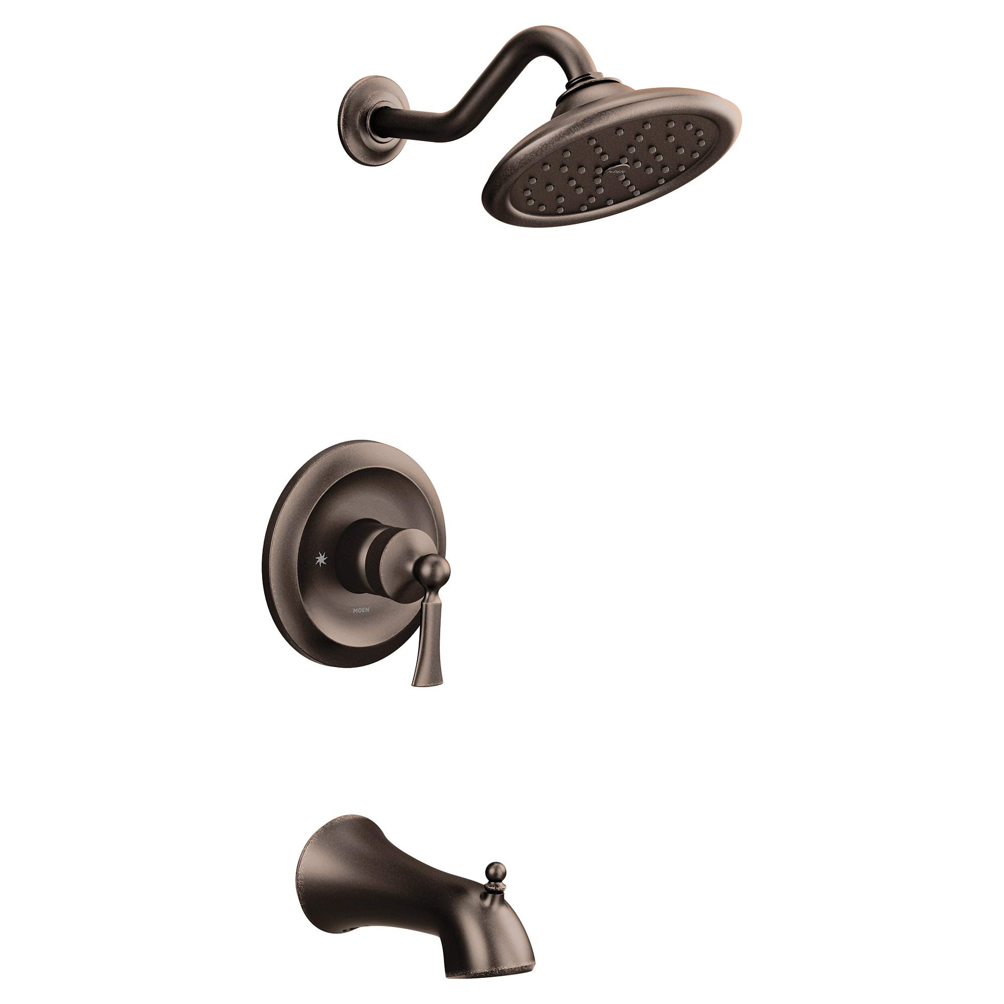 Moen UT35503EPORB Wynford M-CORE 3-Series 1-Handle Eco-Performance Tub and Shower Trim Kit, Valve Required, Oil Rubbed Bronze