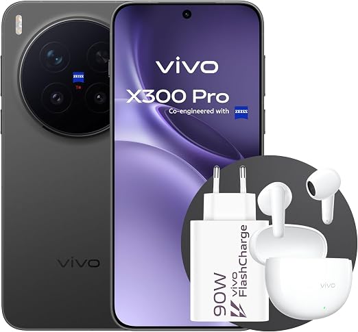 vivo X300Pro 5G, Smartphone con Teleobiettivo APO ZEISS 200MP