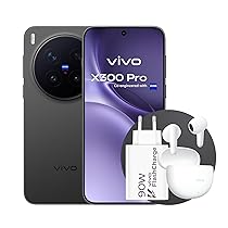 vivo X300Pro 5G, Cameraphone con Teleobiettivo APO ZEISS 200MP, 16+16GB RAM,512GB ROM, schermo piatto da 6,78 pollici,90W Fast charge,Dimensity 9500, IP68 e IP69, Android 16