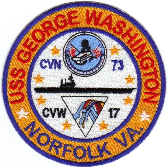 USS GEORGE WASHIINGTON, CVN-73, CVW-17, PATCH, Y