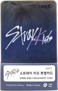 STRAY KIDS K-POP Transparent Photo Cards 25pcs