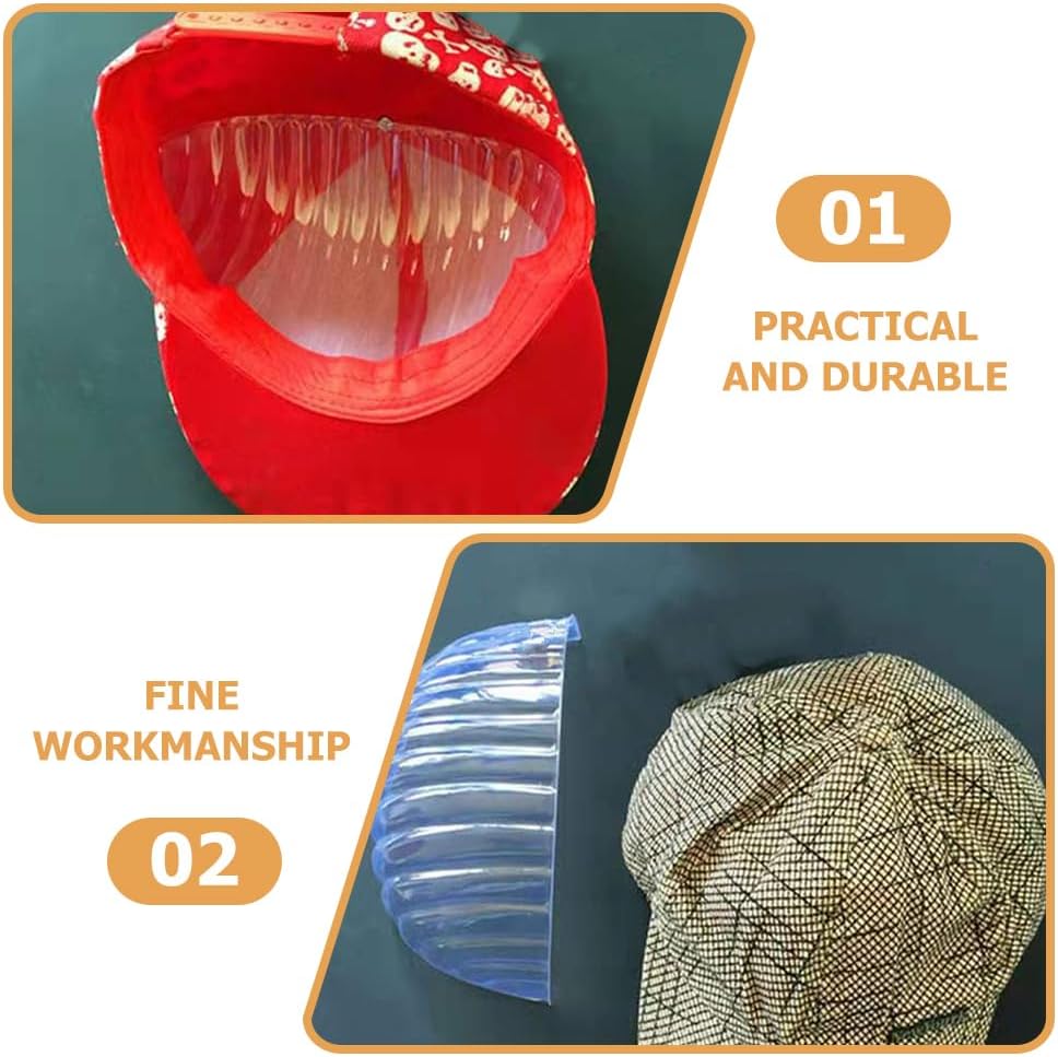 50Pcs Hat Inner Support Inserts for Baseball Caps Cap Holder Hat Accessories for Maintaining Shape and Storage for Baseball Care and Display