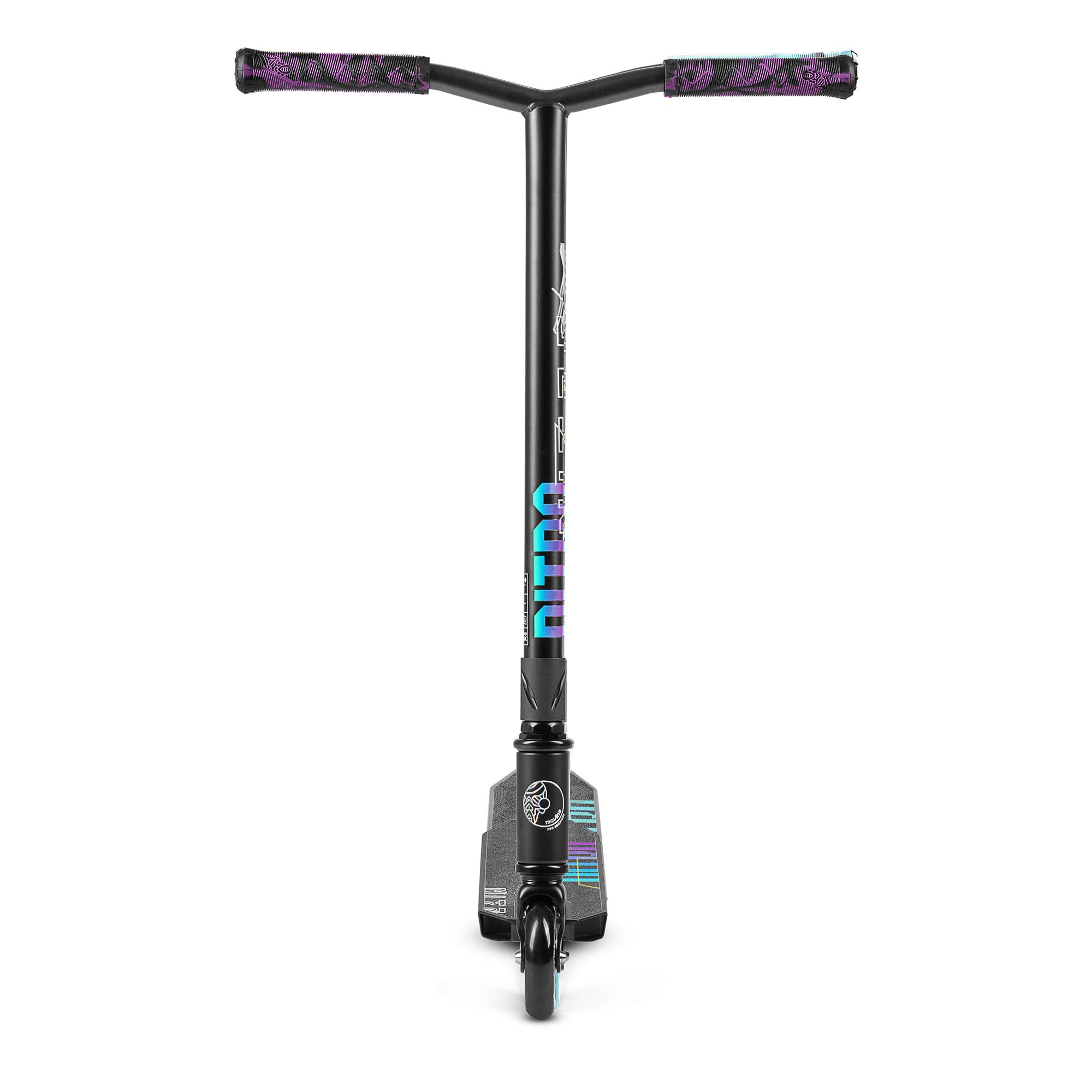 Movino Glide Monopattino Freestyle Leggero per Principianti - Robusta Pedana in Alluminio e Cuscinetti ABEC 9 - Trick allo Skatepark - Bambini Adolescenti - Ruote 100 mm - Scooter Acrobatico
